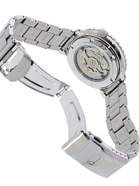 Seiko 5 Sports Automatic 24-Jewel Bottle-Cap Watch with Black Dial #SRPC61K1