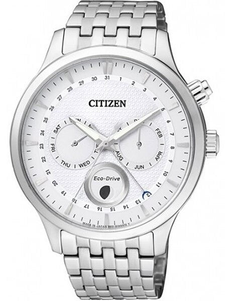 Citizen Eco-Drive Calendar Watch with Pointer Date, Sapphire Crystal #AP1050-56A