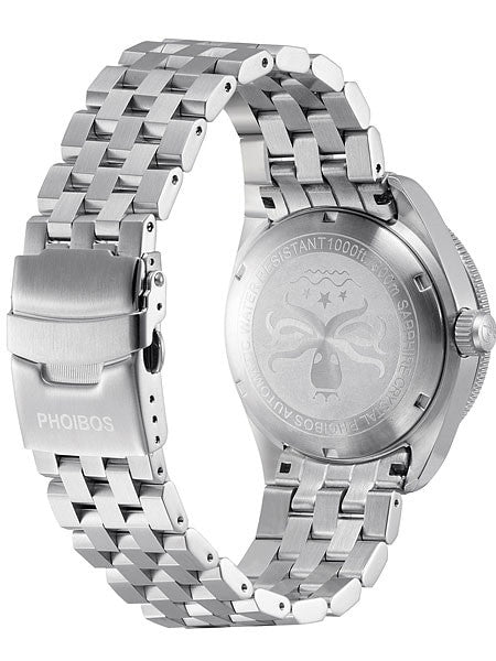 PHOIBOS Wave Master 300-Meter Automatic Dive Watch with AR Sapphire Crystal #PY010B