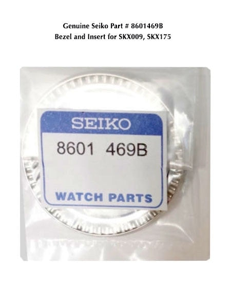 Seiko Replacement Bezel for Seiko SKX009, SKX175 Watches #8601469B