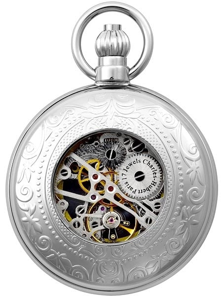 Charles-Hubert 17-Jewel Mechanical Hand Wind Pocket Watch #3527-W
