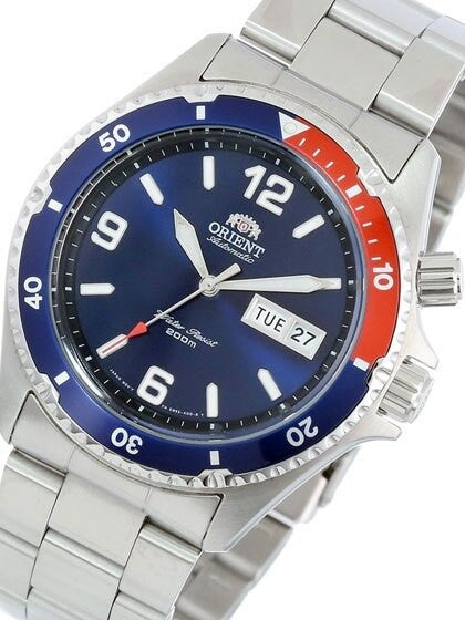 Scratch and Dent - Orient Mako Pepsi-Style Bezel Automatic Dive Watch #CEM65006D