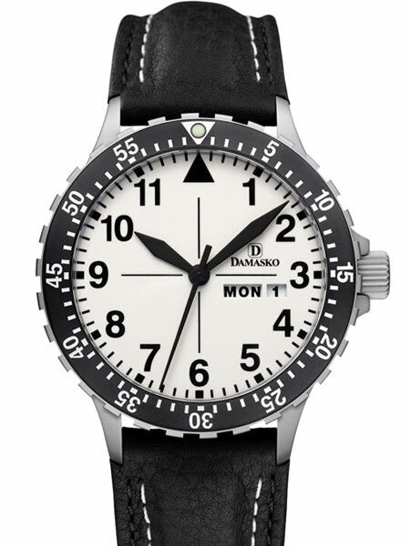 Damasko Swiss ETA Automatic with a Rotating 60-Minute Bezel and Fully Luminous Dial #DA47