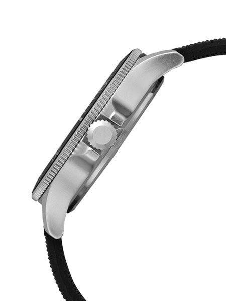 Timex 43mm Allied Coastline Quartz Watch with Black Dial and INDIGLO Night-Light #TW2R60600VQ