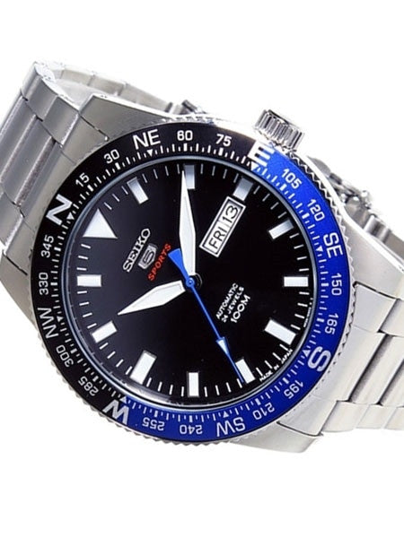 Seiko 5 Sports 24-Jewel, Automatic with Rotating Compass Bezel #SRP659J1