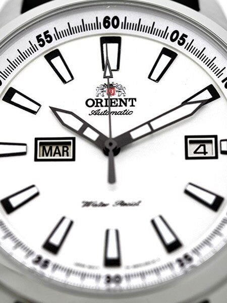 Orient 42mm Stingray Day and Date Automatic Watch with White Dial #EM7K00BW