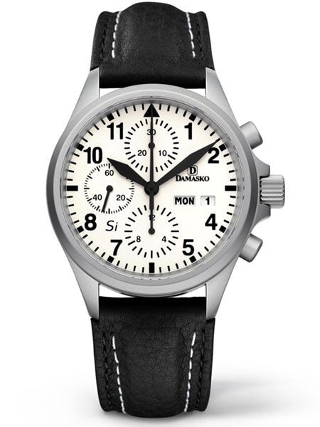 Damasko Swiss Valjoux 7750 Chronograph with a 60-Minute Stopwatch and 12-Hour Totalizer #DC57SI