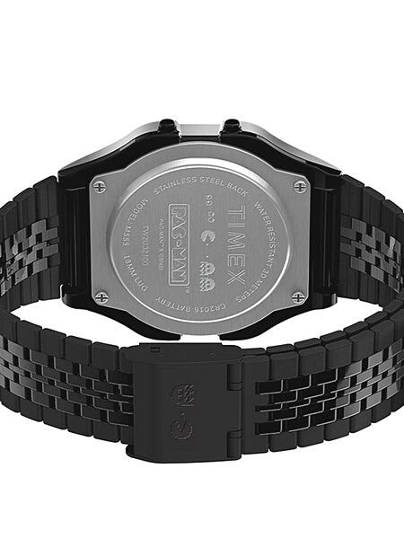 Timex T80 x PAC-MAN 34mm PVD Stainless Steel Bracelet Watch #TW2U32100YB