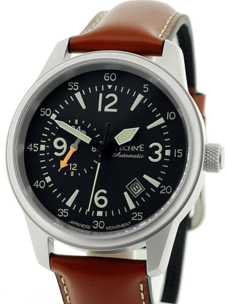 Techne Automatic 41mm Goshawk Aviator Watch with Anti-Reflective Sapphire Crystal  #411.053