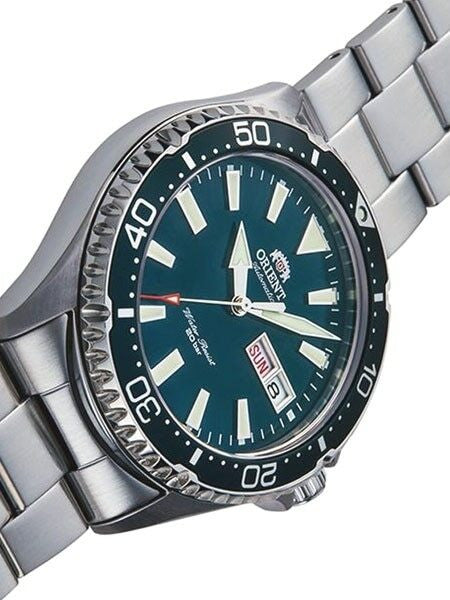 Scratch and Dent - Orient Kamasu Green Dial Automatic Dive Watch #RA-AA0004E19A