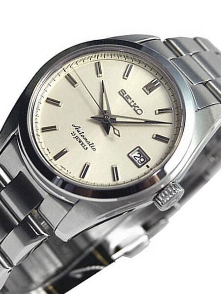 Seiko Cream Dial Automatic Dress Watch with 38mm Case, and Sapphire Crystal  #SARB035