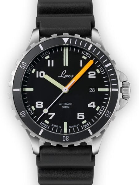 Laco Squad Himalaya 300 Meter Dive Watch with a Double-Domed AR Sapphire Crystal #862106
