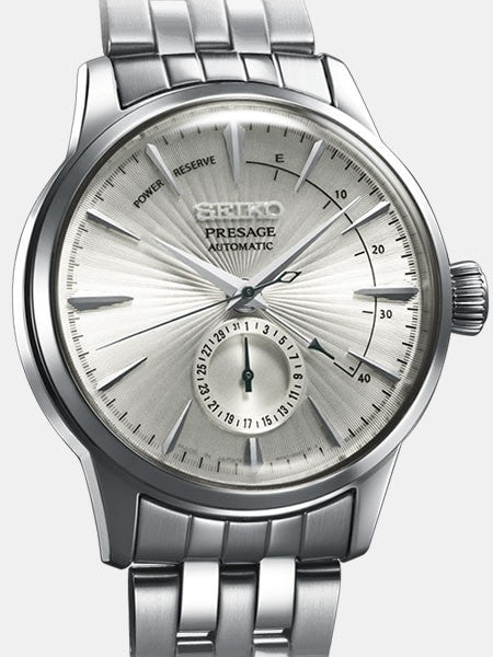 Seiko Presage "Cocktail Time" Automatic Dress Watch with Power Reserve Indicator #SARY079