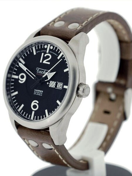 Techne Automatic 41mm Harrier Aviator Watch with Anti-Reflective Sapphire Crystal  #363.042