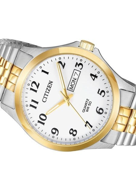 Citizen Two-Tone Quartz Watch with Expandable Bracelet #BF5004-93A