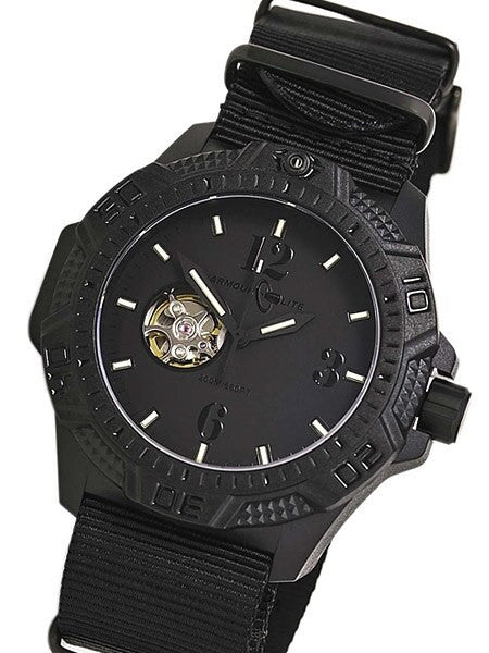 Armourlite Automatic Watch with Tritium Illumination, 47mm Polycarbonate Case and Military Strap #AL1204