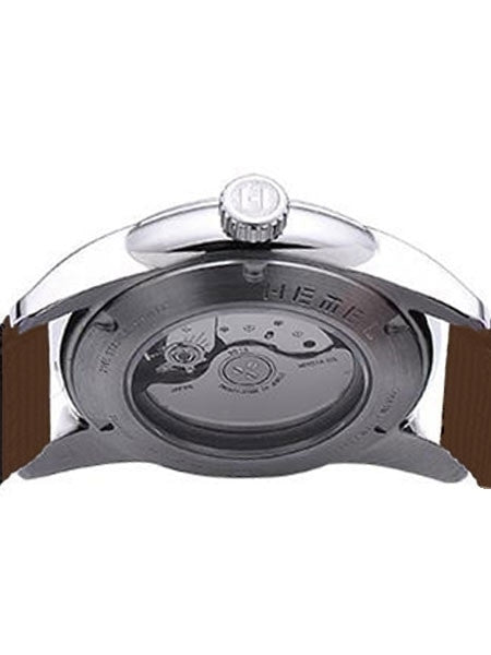 HEMEL Track Automatic Military-Styled Watch with Bead Blasted Case and Sapphire Crystal #HM2B