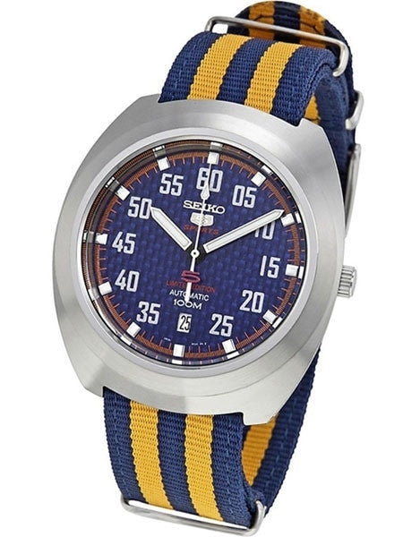 Seiko Sports 5 Automatic 23-Jewel Watch with a 44mm Turtle-Style Case #SRPA91K1