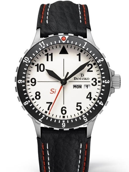Damasko Si German Automatic Watch with a Rotating 12-Hour Bezel and Stainless Steel Case #DK11