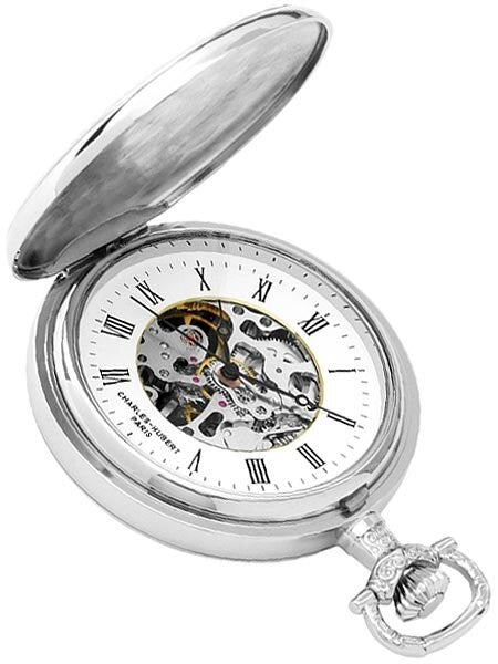 Charles-Hubert 17-Jewel Mechanical Hand Wind Pocket Watch #3703