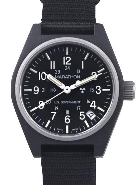 Marathon Swiss Made Quartz Military General Purpose Watch with Tritium Illumination #WW194015