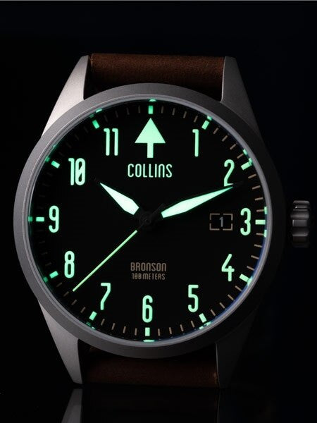 Collins Bronson Automatic Watch with 40mm Case and AR Sapphire Crystal #CWA01