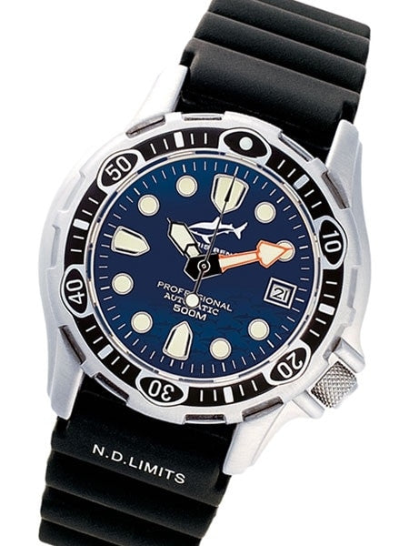 Chris Benz 500 meter Automatic Dive watch with Sapphire Crystal #CB-500-B-KBS
