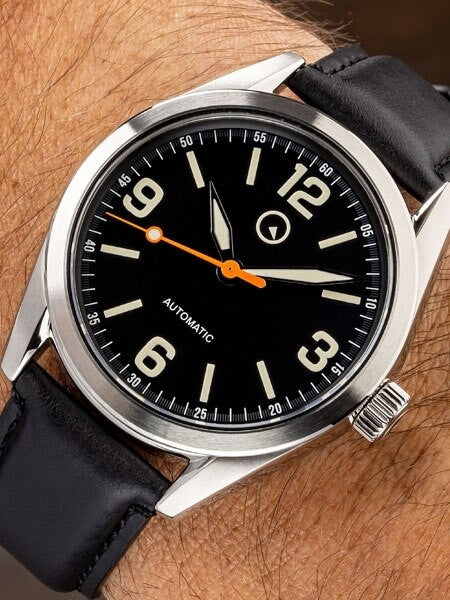Islander Aviator Pilot Automatic Watch with an AR dome sapphire