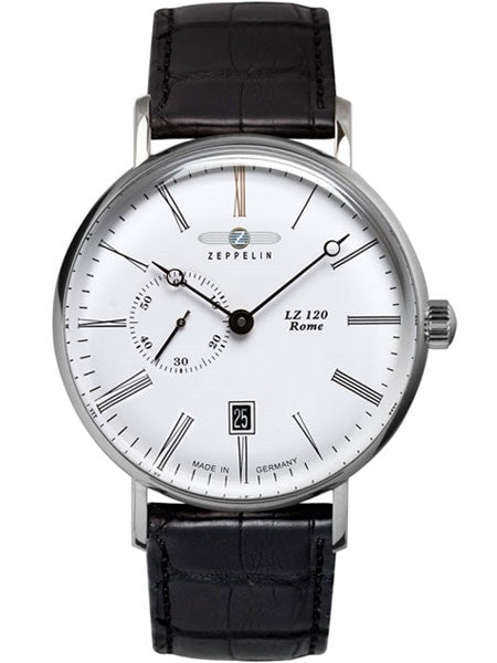 Graf Zeppelin LZ120 Rome Swiss Automatic Watch with Small Seconds and Dome Crystal #7104-1