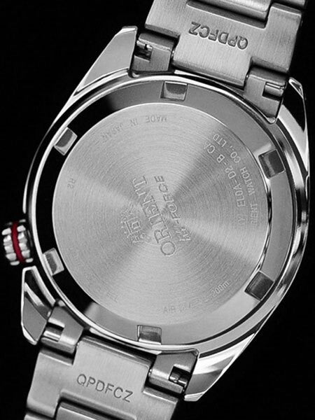 Orient M-Force Automatic Orange Dive Watch with Power Reserve
