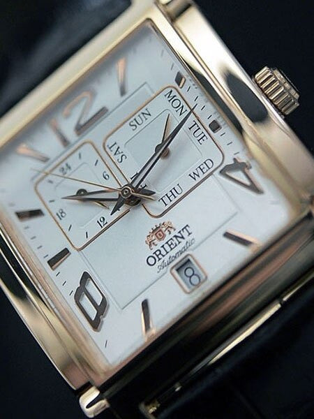 Orient Galant Automatic Dress Watch with 24-hr Sub-dial, Day-Date #ETAC008W