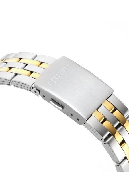 Citizen Two-Tone Quartz Watch with Stainless Steel Bracelet #BF2018-52E