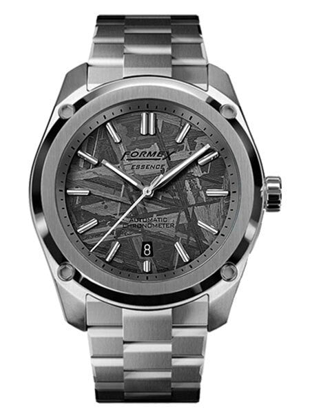 Formex Essence Steel Swiss Automatic Chronometer Space Rock Limited Edition #0330-9-6391-100