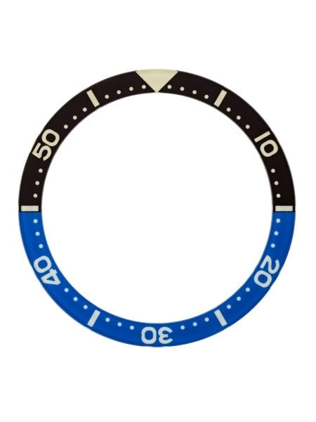 "Batman" Luminous Sapphire Dive Bezel Insert for Seiko Turtle Watches #C34