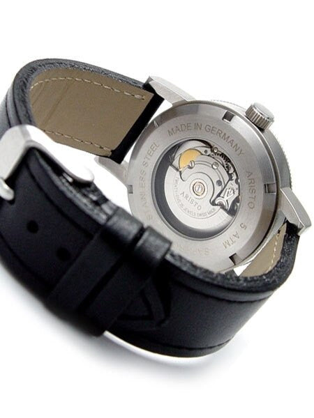 Aristo 3H43 Day Flight Swiss ETA 2824-2 Automatic Watch with Sapphire Crystal