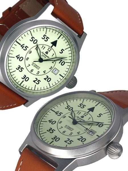 Aeromatic 1912 Automatic Aviator's Watch with Luminous Dial #A1373