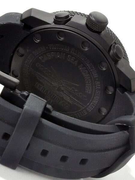 Vostok-Europe Ekranoplan Caspian Sea Monster Tritium Tube Chronograph #5464136