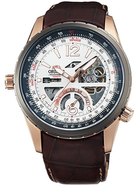 Orient Rally Automatic Watch with Power Reserve Meter and Sapphire Crystal #FT00009W