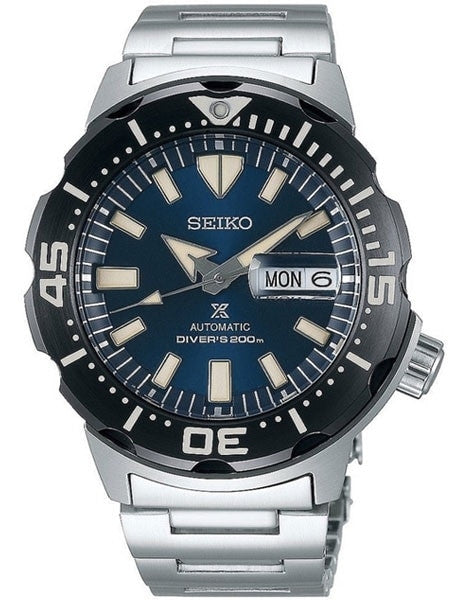 Seiko 2019 Monster Automatic with new Case and Bezel Design #SRPD25
