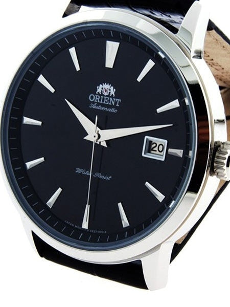 Orient Symphony Automatic Dress Watch with Black Dial, Stainless Steel  Case #ER27006B