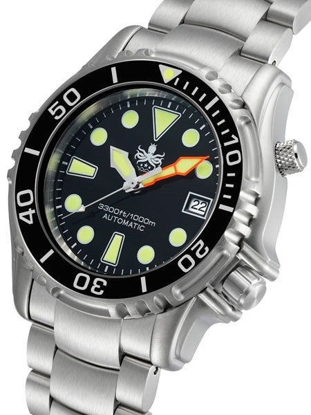 PHOIBOS 1000-Meter Ocean Master Automatic Dive Watch with Sapphire Crystal #PY005C