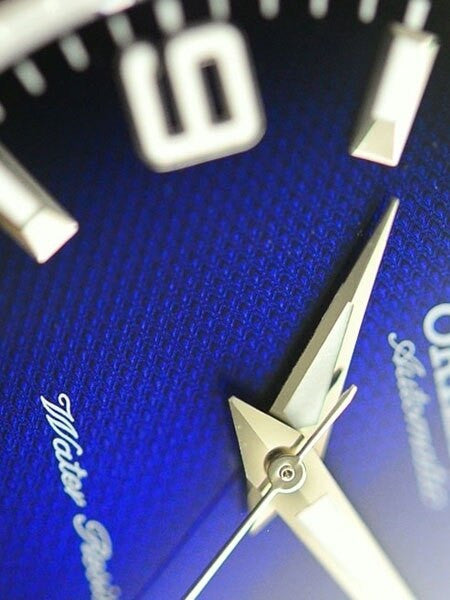 Orient Chicane Automatic Watch with Blue Dial, Stainless Steel Case #ER1X002D