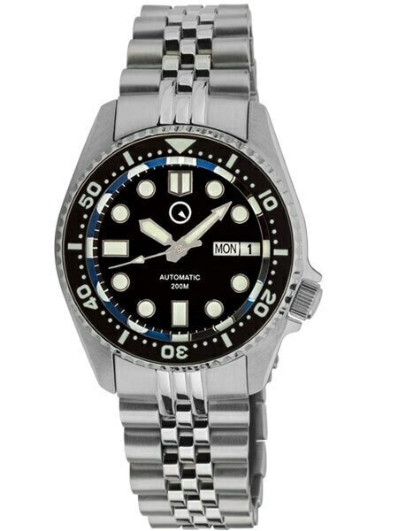 Scratch and Dent - Islander 38mm Automatic Dive Watch with an AR Sapphire Crystal, and Luminous Ceramic Bezel Insert #ISL-05
