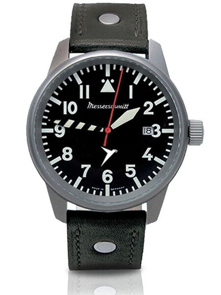 Messerschmitt 41mm Light Weight Titanium Case Pilot's Watch #ME-68Ti