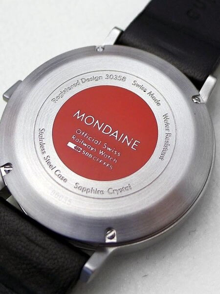 Mondaine Railways Stop2Go Swiss Quartz Watch with a 41mm Case, Sapphire Crystal #A512-30358-16SBB