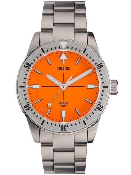 Collins SONAR Swiss Automatic, 300-M Dive Watch with 39.5mm Case and a Sapphire Crystal #CWC04
