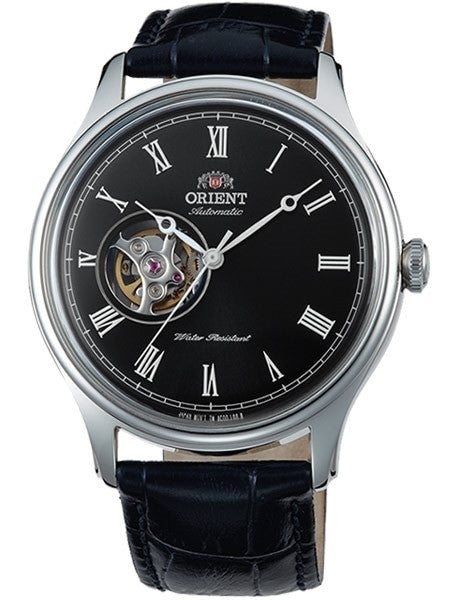 Scratch and Dent - Orient Envoy Open-Heart Automatic Watch with Leather Strap #AG00003B