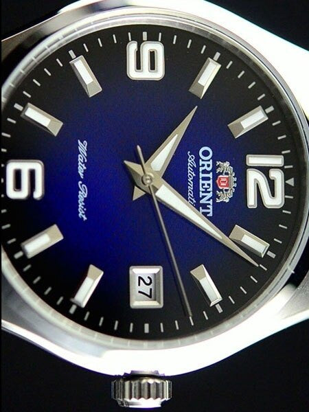 Orient Chicane Automatic Watch with Blue Dial, Stainless Steel Case #ER1X002D
