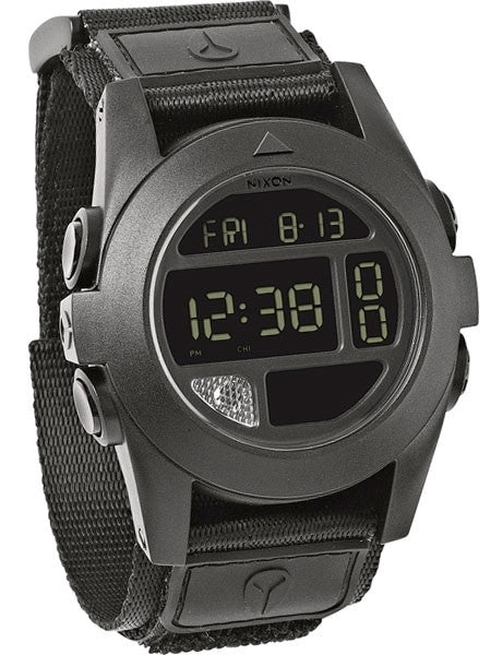 Nixon Baja 50mm Watch with Chronograph, Dual Time, Temperature, Alarm, and LED Flashlight #A489-001