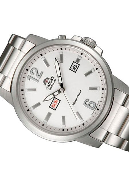 Orient 42mm Starfish Day and Date Automatic Watch with White Dial #EM7J008W